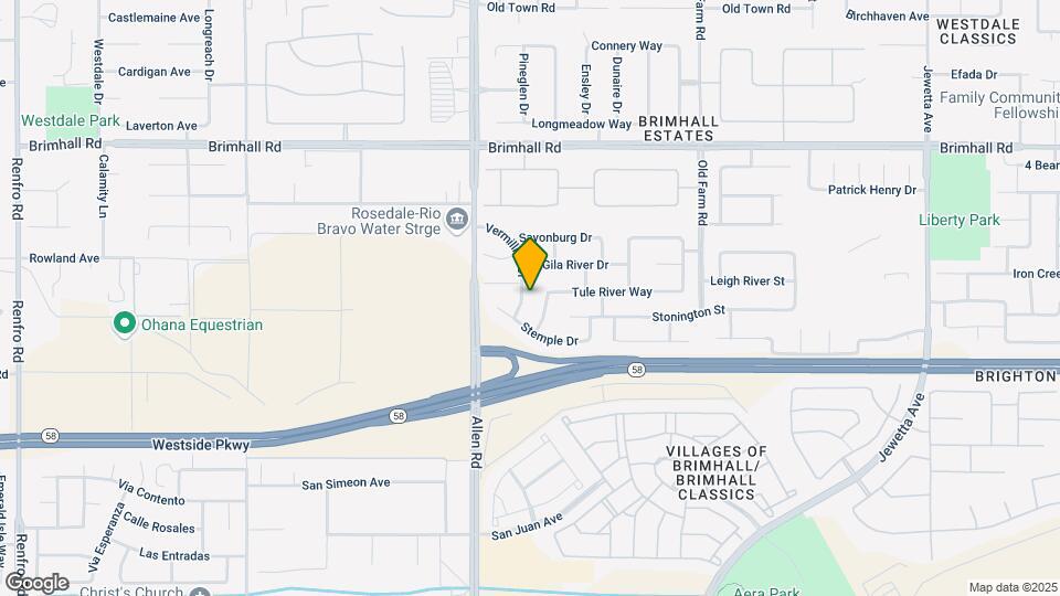 616 Vermillion Dr Map and Location Details