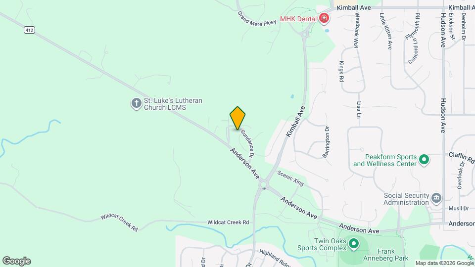 1325 Newfoundland Dr Map and Location Details