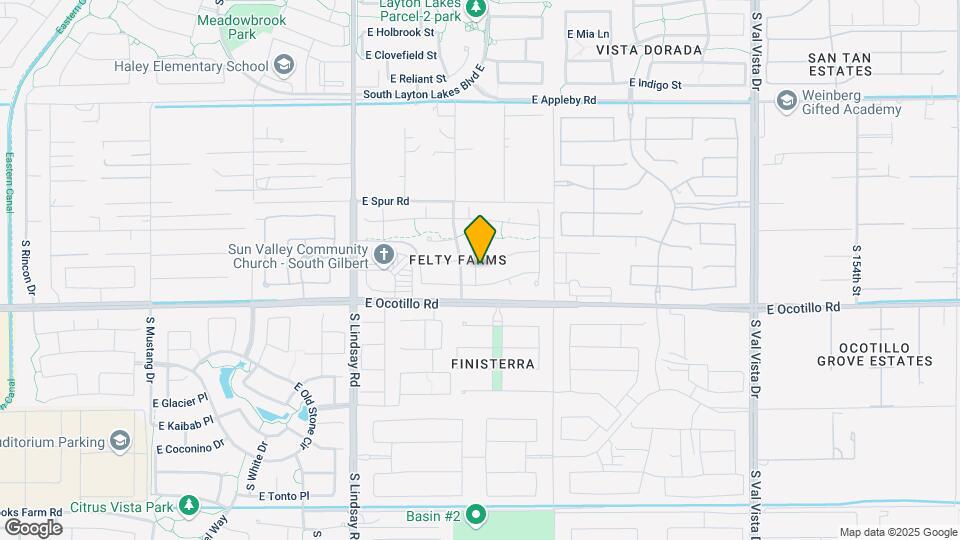 1049 E Sourwood Dr Map and Location Details