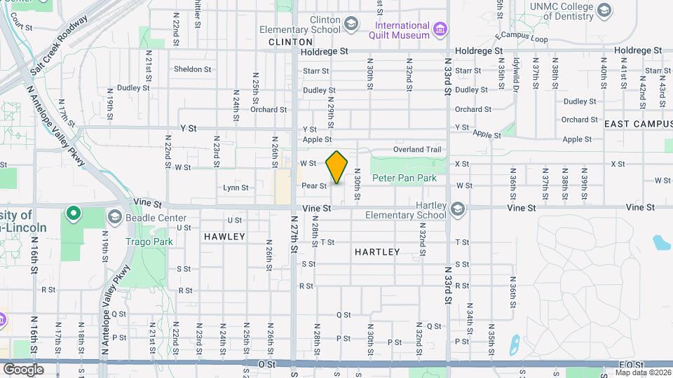 840 N 29th St Map and Location Details