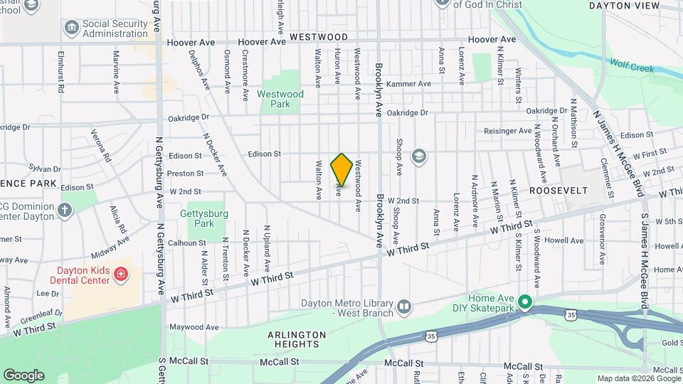 212 Huron Ave Map and Location Details