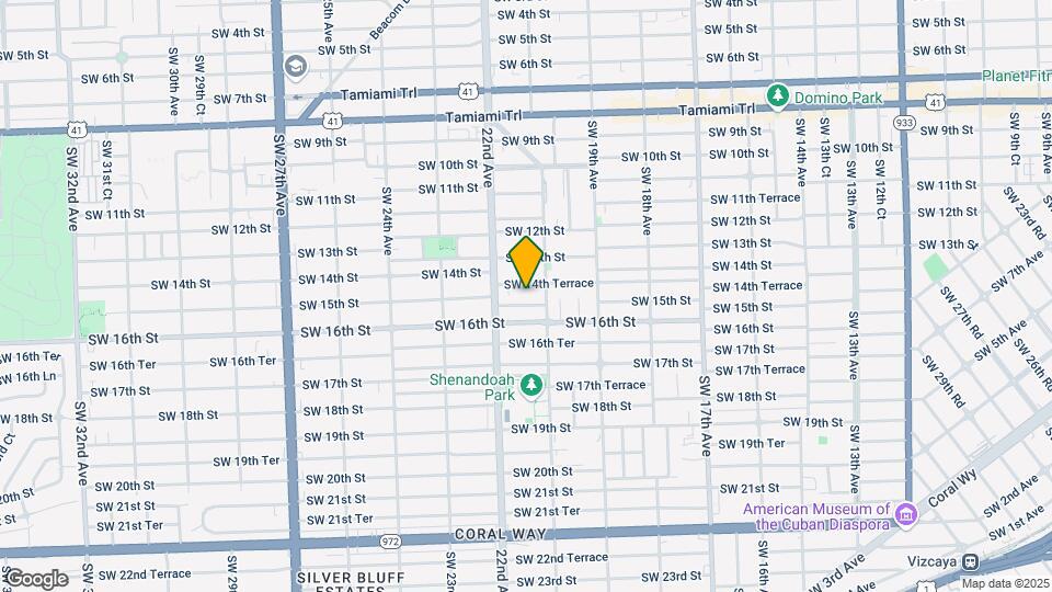 2142 SW 14th Ter Map and Location Details
