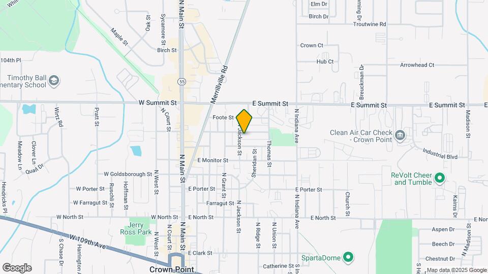 712 N Jackson St Mapa y Detalles de la Ubicación