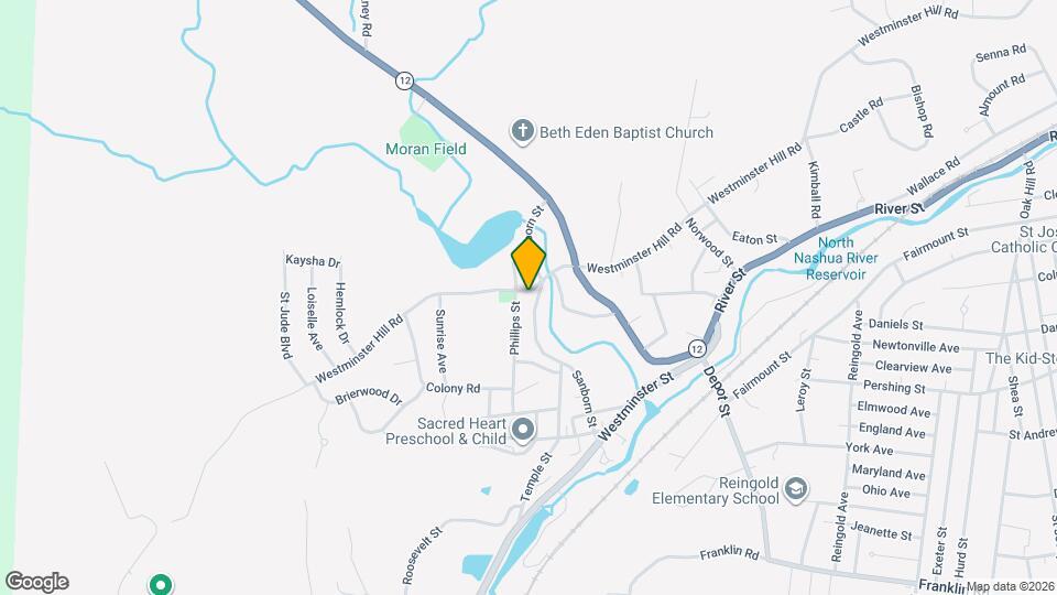 819 Westminster Hill Rd Map and Location Details