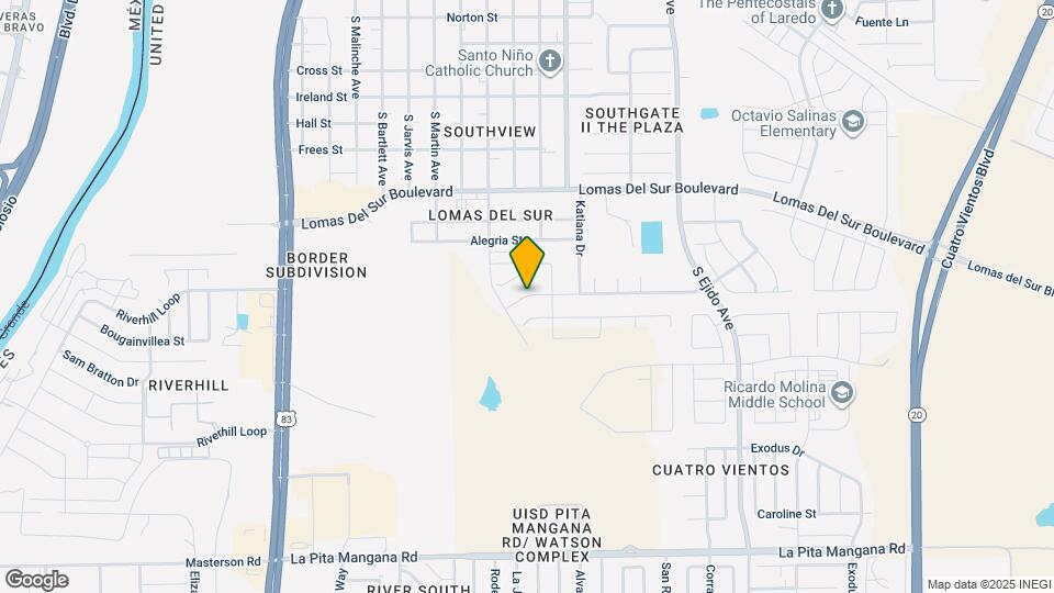 3707 Birge St Map and Location Details