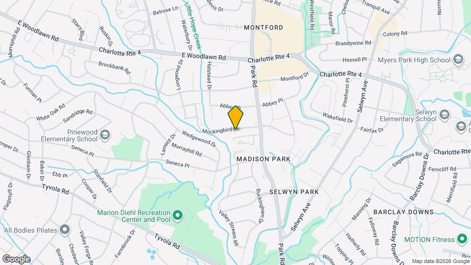 1308 Mockingbird Ln Map and Location Details