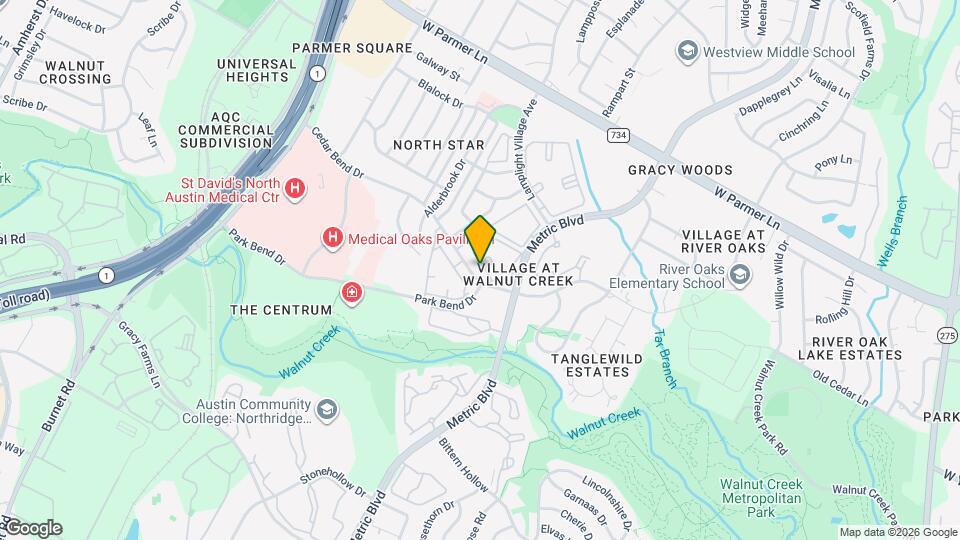 2000 Cedar Bend Dr, Unit 10305 Map and Location Details