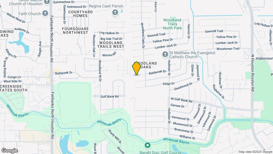 7927 Battleoak Dr Map and Location Details