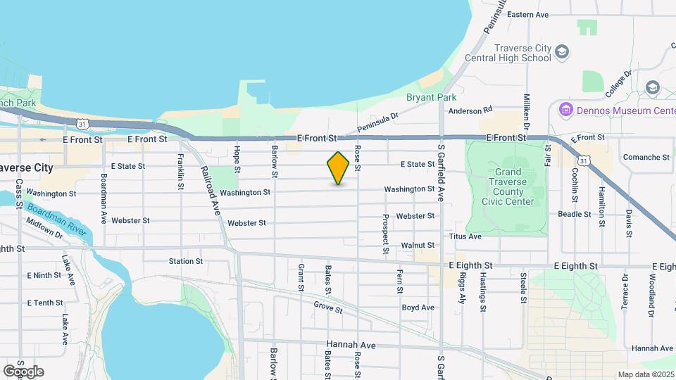 859 Washington St, Unit ADU apartment Map and Location Details