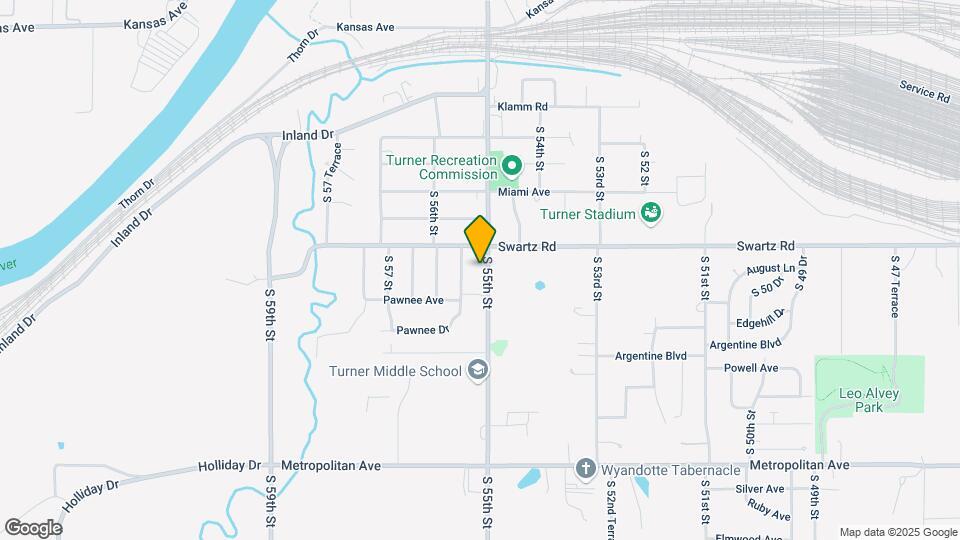 1020 S 55th St Map and Location Details