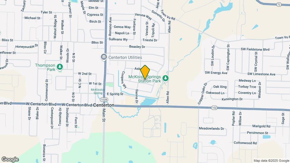 421 Sigel Trail Map and Location Details