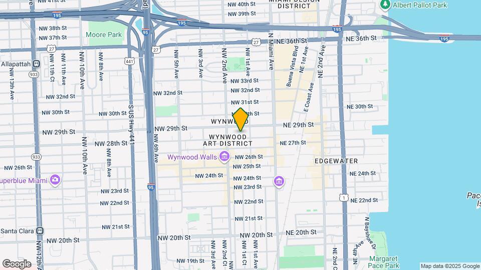 139 NW 28th St, Unit A2 Map and Location Details