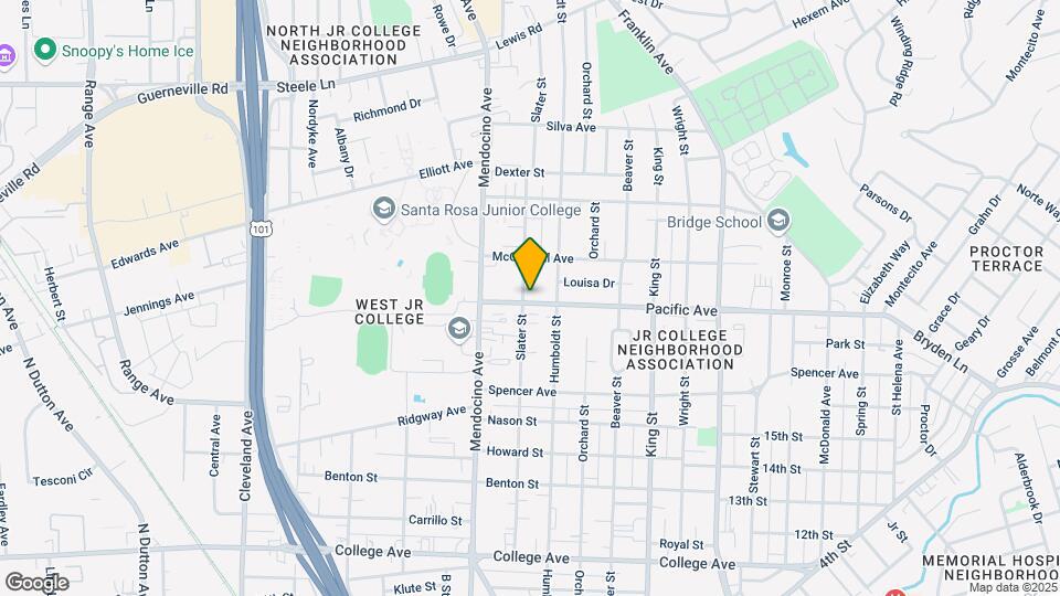 Fourplex Mapa y Detalles de la Ubicación
