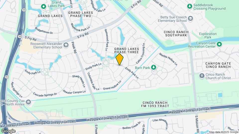 6007 Gablestone Ln Map and Location Details
