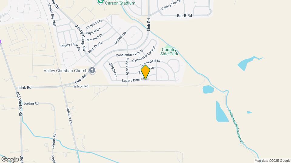 954 Square Dance Ln Mapa y Detalles de la Ubicación