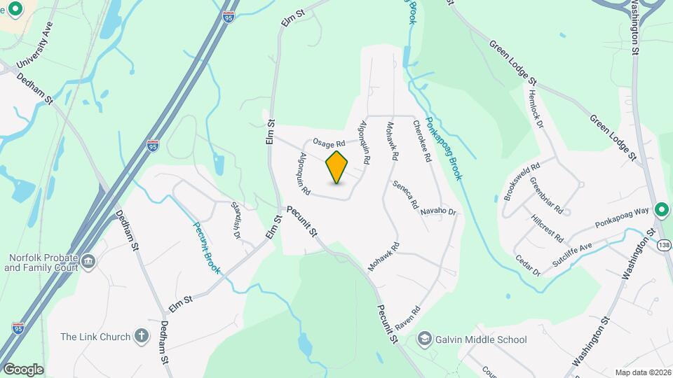 20 Algonquin Rd Map and Location Details