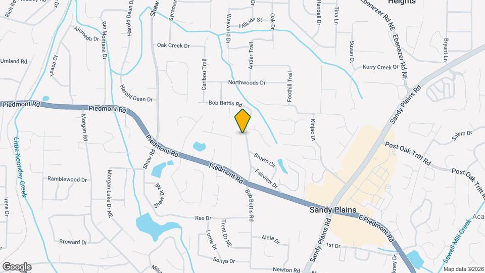 2787 Bob Bettis Rd Map and Location Details