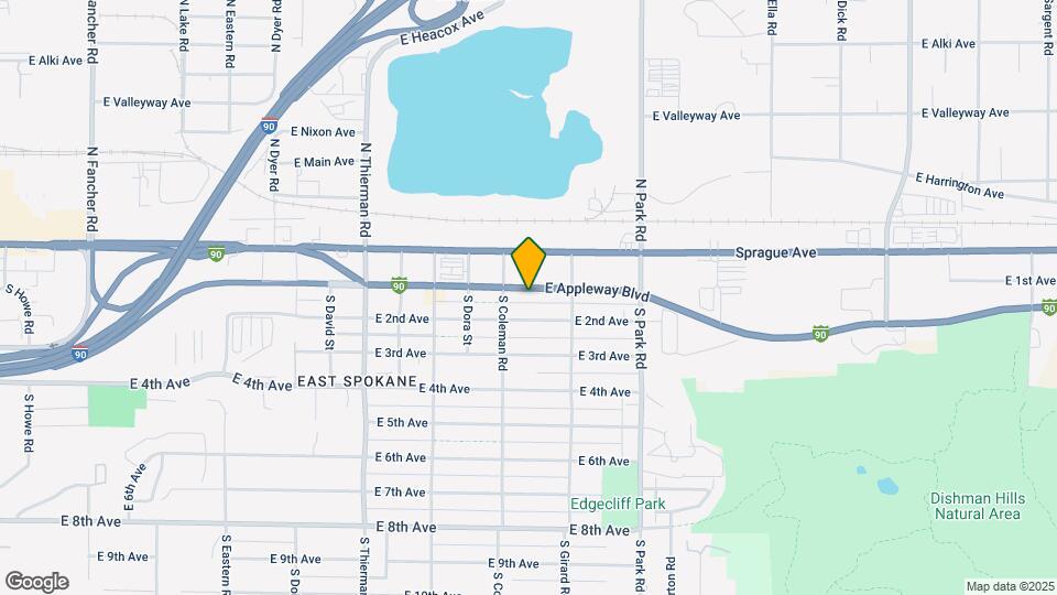 7117 E Pacific Way Map and Location Details