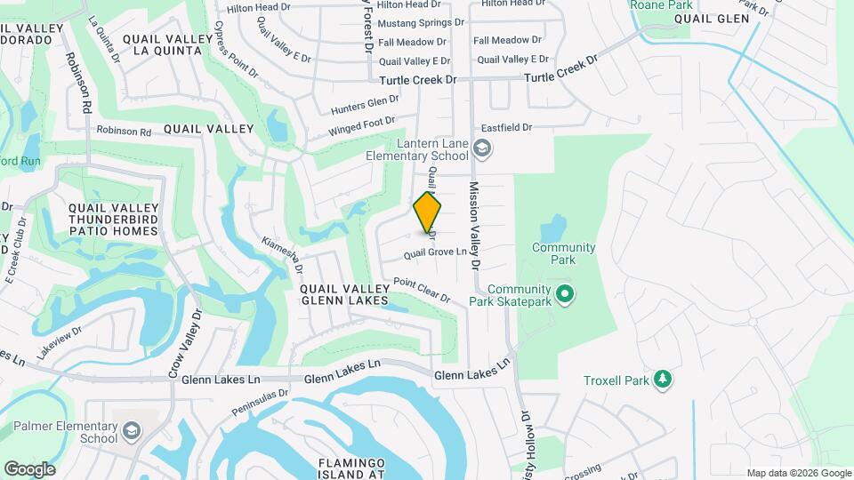 3726 Quail Meadow Dr Map and Location Details