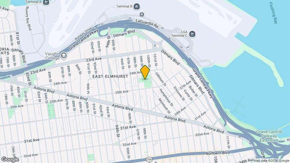 92-12 25th Ave Map and Location Details