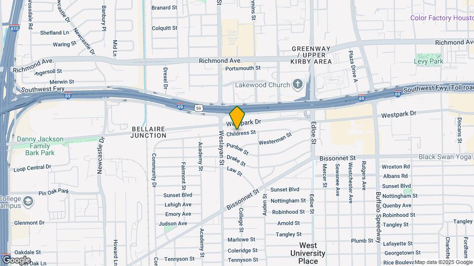 3912 Childress St Map and Location Details