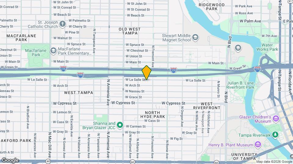 1914 W La Salle St Mapa y Detalles de la Ubicación