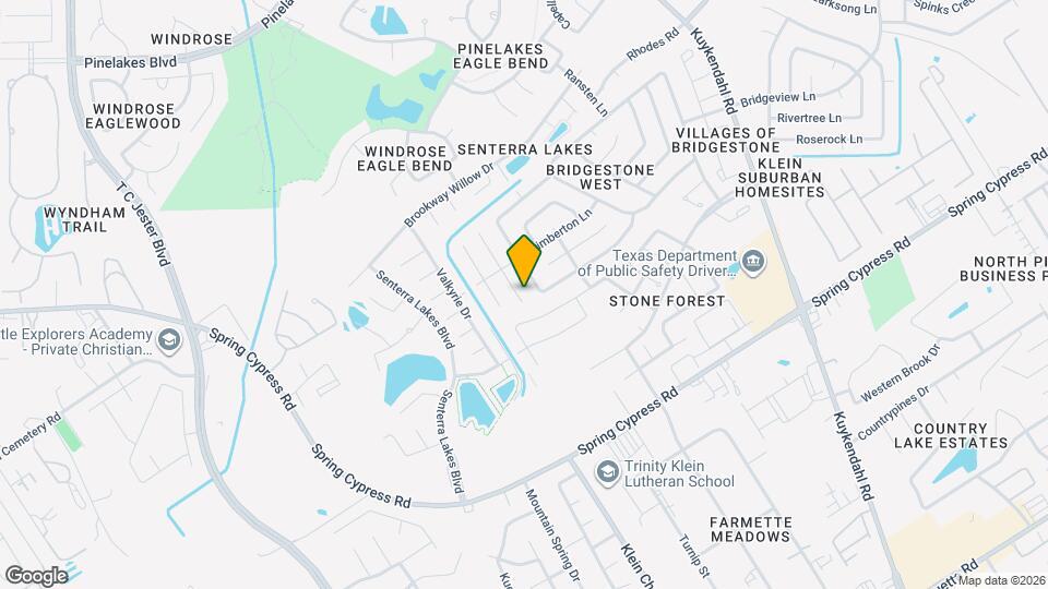 19610 Plymouth Ridge Ln Map and Location Details