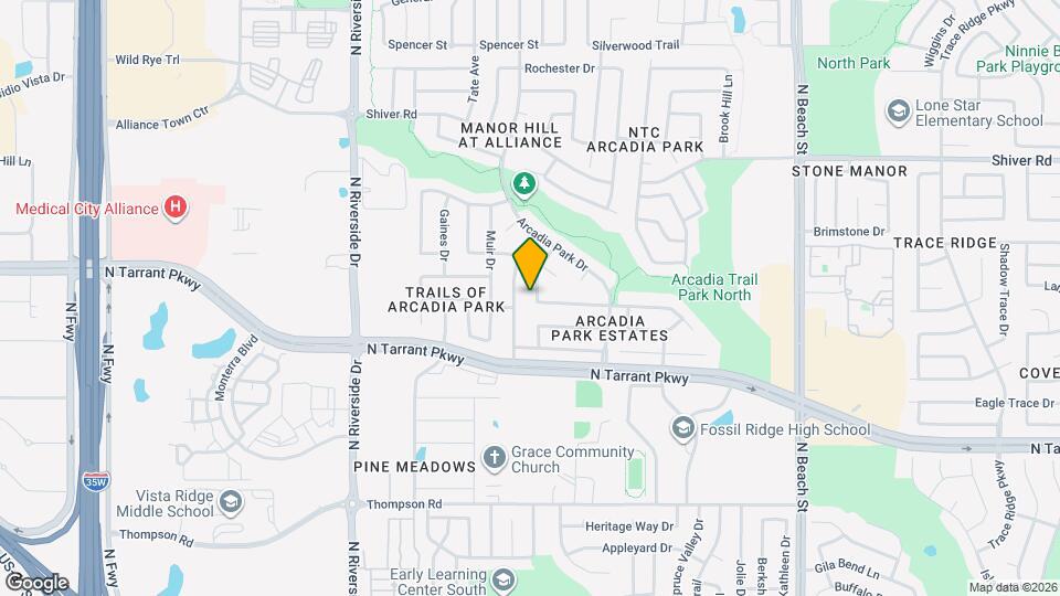 8609 Chelan Way Map and Location Details