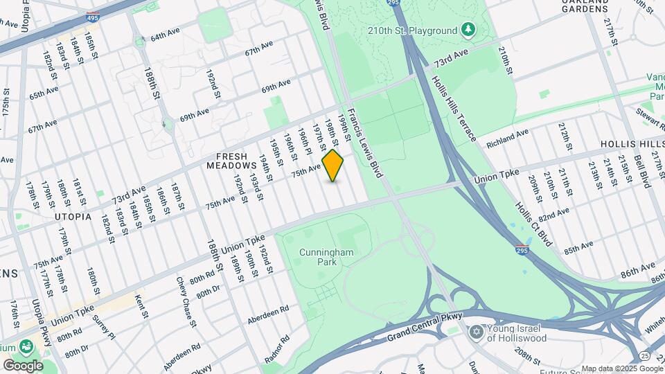 75-40 197th St Map and Location Details