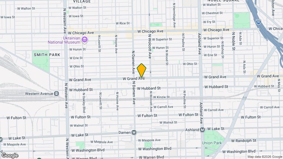 1933 W Grand Ave, Unit HFS Mapa y Detalles de la Ubicación