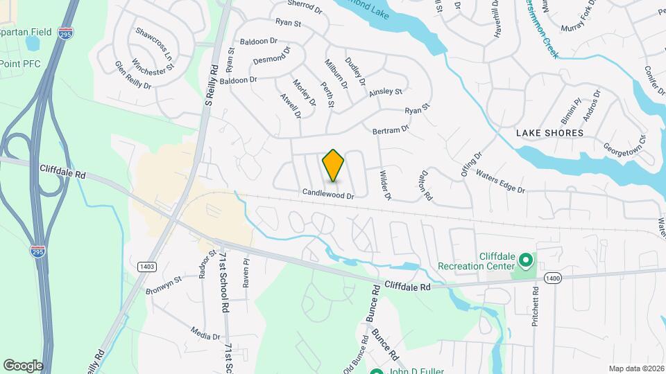 6909 Timberwood Dr Map and Location Details