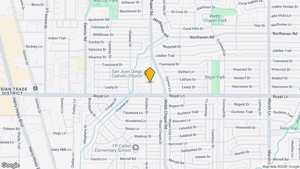 3147 Royal Gable Dr Map and Location Details