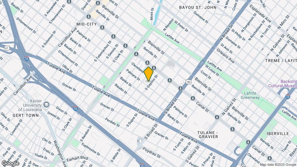227 S Gayoso St, Unit 227 Map and Location Details
