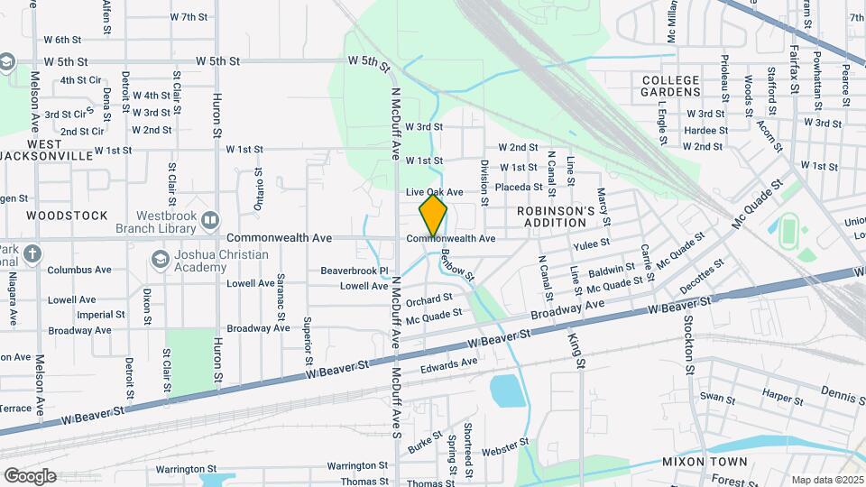 2370 Commonwealth Ave Map and Location Details