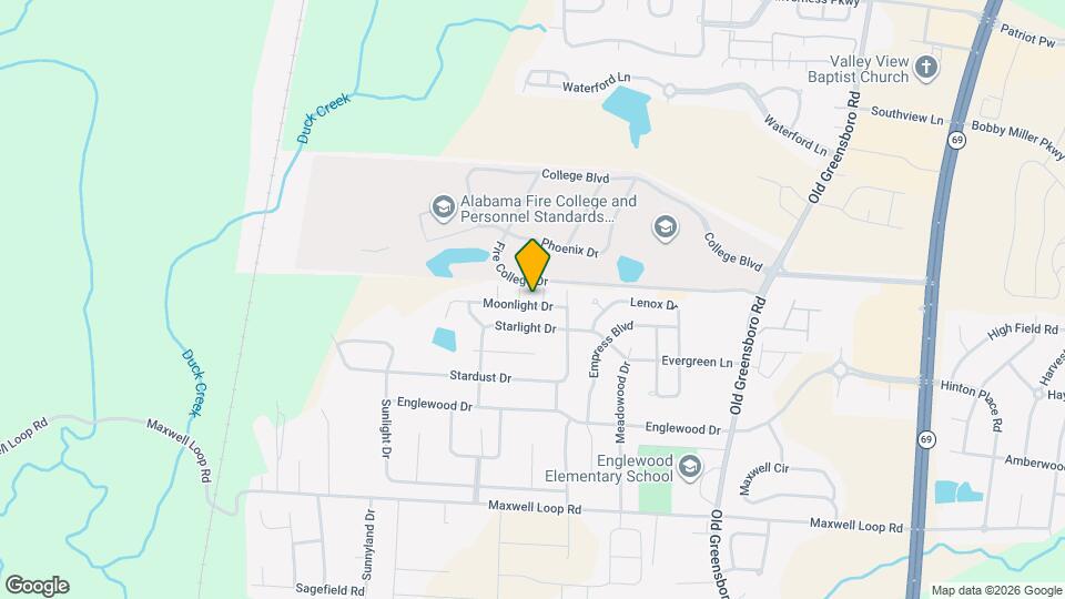 9750 Moonlight Dr Map and Location Details