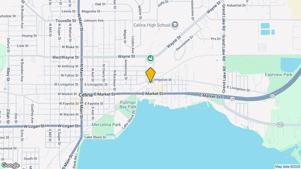 565 E Market St Map and Location Details