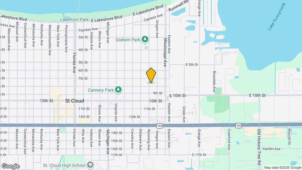 727 Wyoming Ave Map and Location Details