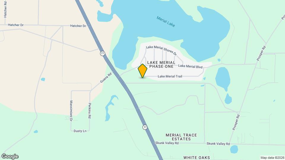 104 Lake Merial Trail Map and Location Details