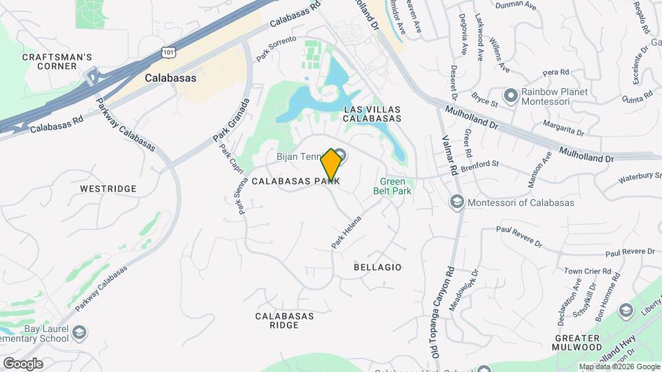 4304 Park Corona Map and Location Details