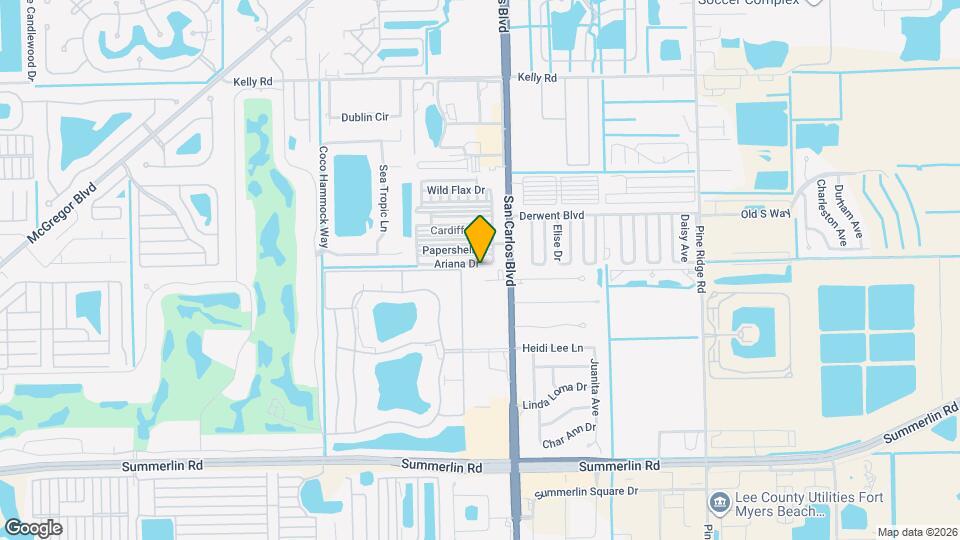 San Carlos Apartments Map and Location Details