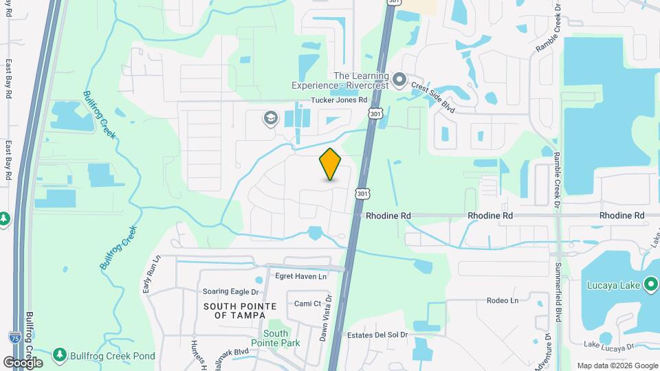 10540 Whispering Hammock Dr Map and Location Details