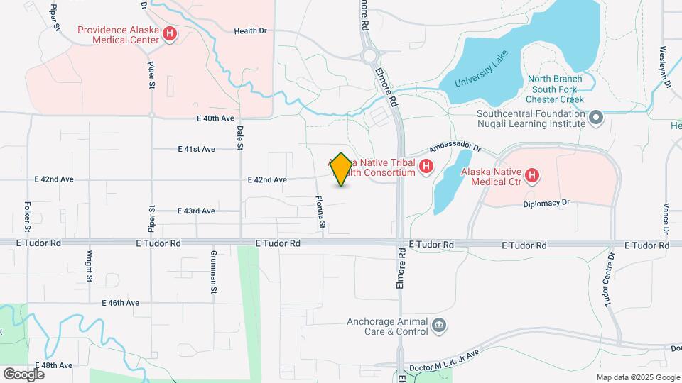 3725 E 43rd Pl Map and Location Details