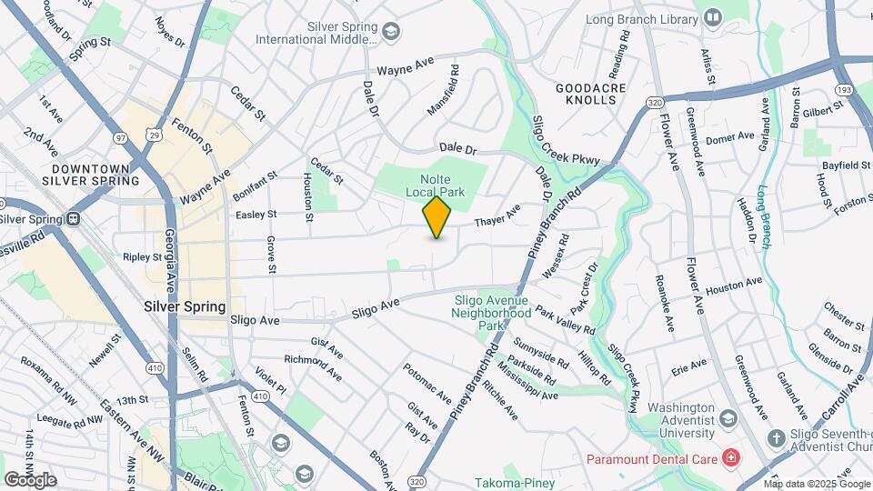 8217 Schrider St Mapa y Detalles de la Ubicación