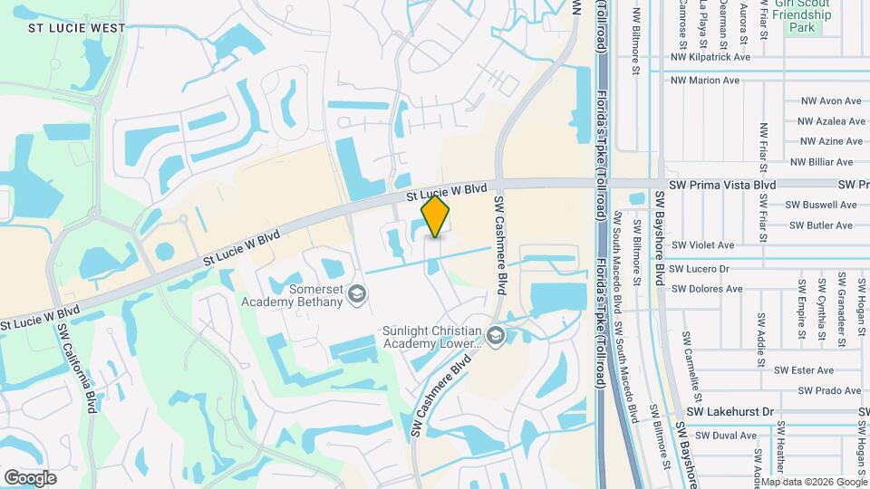 222 Manatee Springs Way Map and Location Details