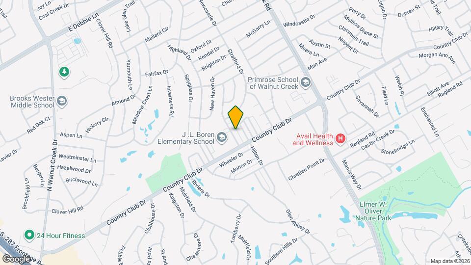 1112 Concord Dr Map and Location Details