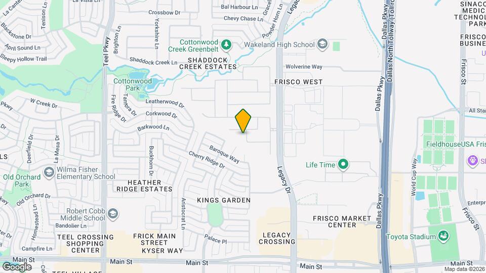 10027 Hillsdale Ln Map and Location Details