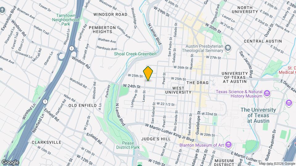 2405 Leon St Map and Location Details