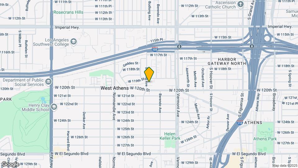 1145 W 119th Pl Map and Location Details