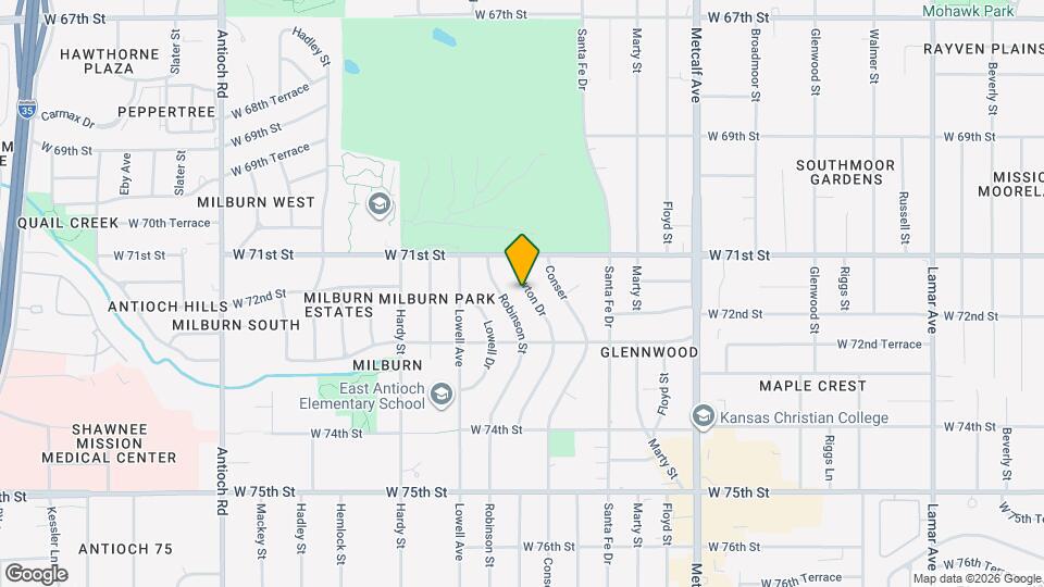 7132 Newton Dr Map and Location Details