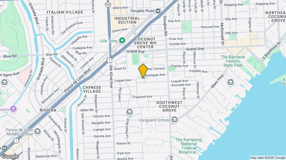 3945 Loquat Ave Map and Location Details